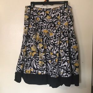 A-line skirt.